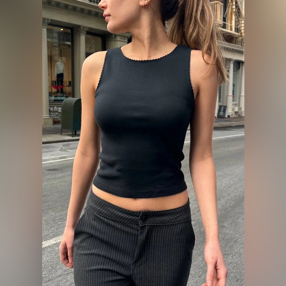 Brandy Melville Black Tank Top